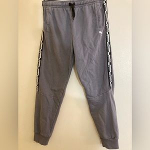 Gray Puma Sweatpants, size Youth Large